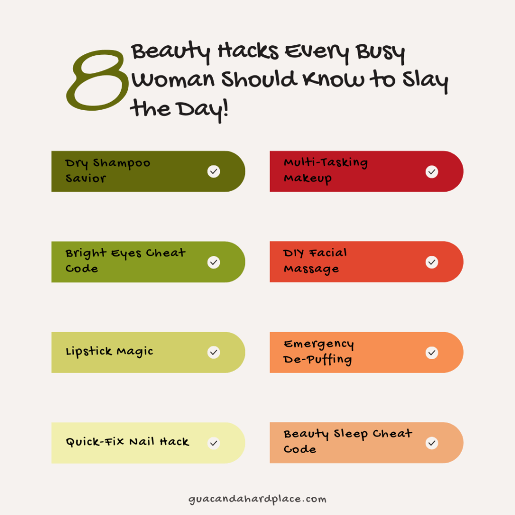 8 Beauty Hacks Every Busy Woman Should Know to Slay the&nbsp;Day!
